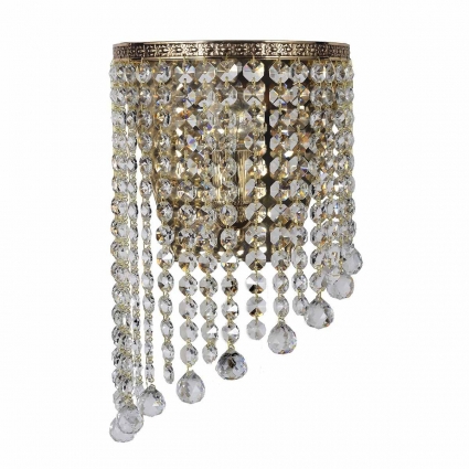 Бра Arti Lampadari Castellana Stella E 2.10.102 G для гостиной, цвет золотой,  в классическом стиле