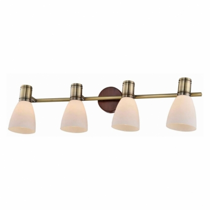 Спот Toplight Sharyl TL3720Y-04BB для гостиной площадью до 8.9 кв.м., цвет белый,  в современном стиле