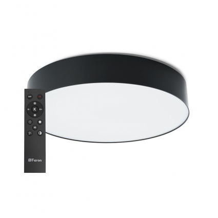 Потолочный светодиодный светильник Feron Simple matte AL6200 48068 для гостиной, цвет белый,  в современном стиле