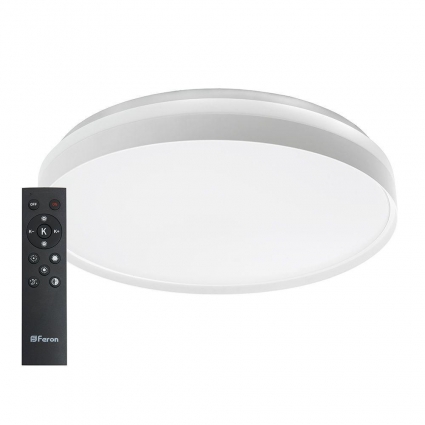 Потолочный светодиодный светильник Feron Simple matte AL6230 48072 для гостиной площадью до 20 кв.м.,  в современном стиле