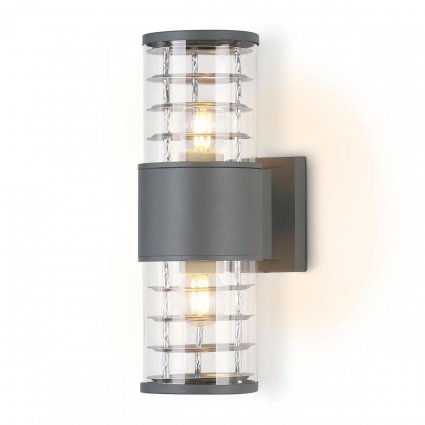 Уличный настенный светильник Ambrella light Garden ST2523, цвет серый,  в современном стиле