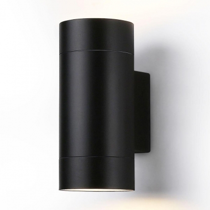 Уличный настенный светильник Ambrella light Garden ST3304, цвет черный,  в современном стиле