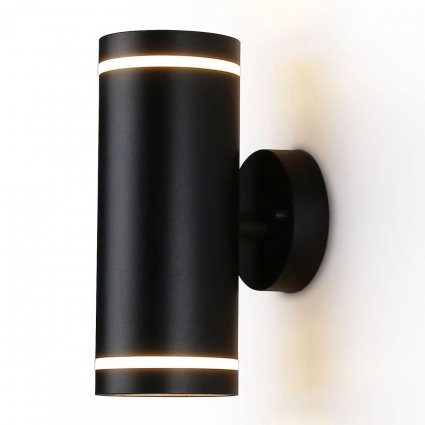Уличный настенный светильник Ambrella light Garden ST3333, цвет черный,  в современном стиле