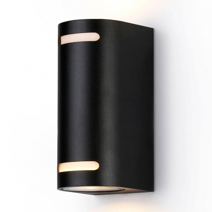 Уличный настенный светильник Ambrella light Garden ST3744, цвет черный,  в современном стиле