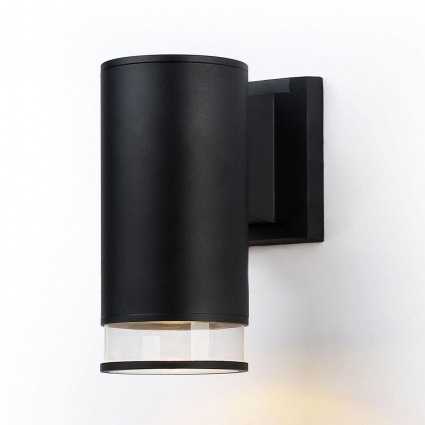 Уличный настенный светильник Ambrella light Garden ST3819, цвет черный,  в современном стиле