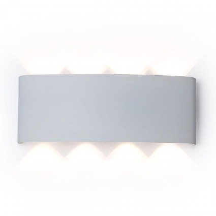 Уличный настенный светодиодный светильник Ambrella light Garden ST4461, цвет белый,  в стиле Хай-тек