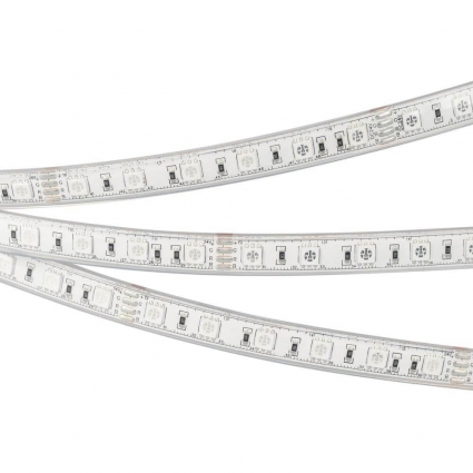 Светодиодная влагозащищенная лента Arlight 14,4W/m 60LED/m 5060SMD разноцветный 5M 029515
