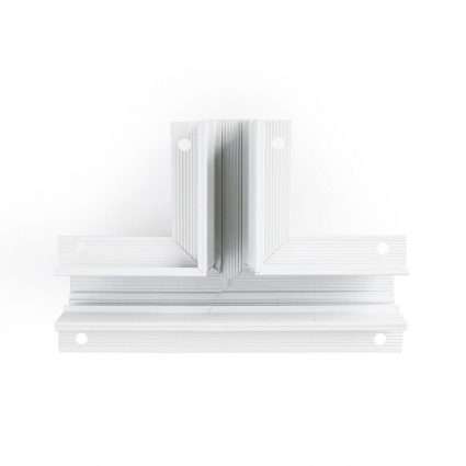 Коннектор T-образный для встраиваемого шинопровода Ambrella light Track System Magnetic GL3355, цвет белый