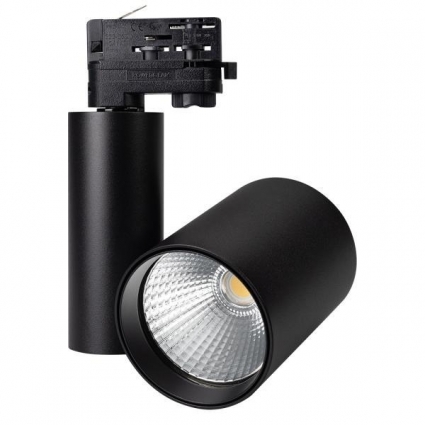 Трековый светодиодный светильник Arlight LGD-Shop-4TR-R100-40W Warm3000 036108 для магазина, цвет черный,  в современном стиле