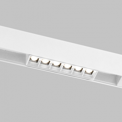 Трековый светодиодный светильник Elektrostandard Slim Magnetic 85004/01 a059187 для спальни, цвет белый,  в современном стиле
