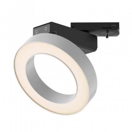 Трековый светильник Maytoni Technical Rim TR044-1-12W3K-W для магазина, цвет черный,  в современном стиле