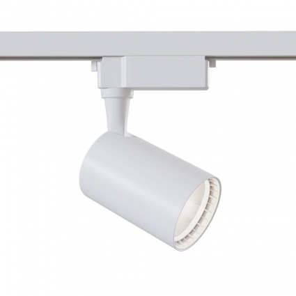 Трековый светильник Maytoni Technical Vuoro TR003-1-15W3K-W-W для магазина, цвет белый,  в современном стиле