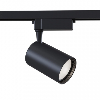 Трековый светильник Maytoni Technical Vuoro TR003-1-26W3K-S-B для магазина, цвет черный,  в современном стиле