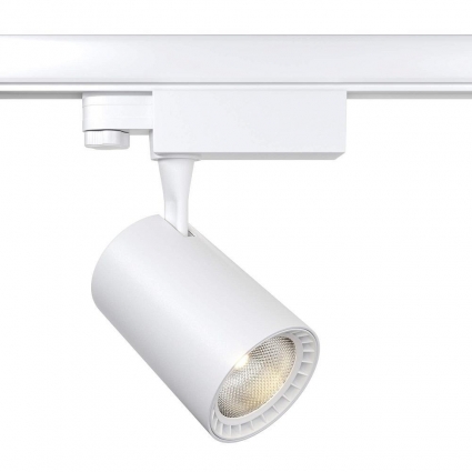 Трековый светильник Maytoni Technical Vuoro TR003-1-26W4K-W-W для магазина, цвет белый,  в современном стиле