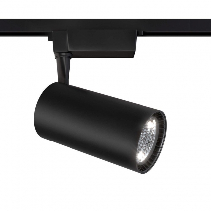Трековый светильник Maytoni Technical Vuoro TR003-1-36W3K-M-B для магазина, цвет черный,  в современном стиле
