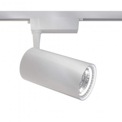 Трековый светильник Maytoni Technical Vuoro TR003-1-36W3K-S-W для магазина, цвет белый,  в современном стиле