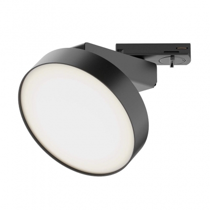 Трековый светильник Maytoni Technical Zon TR043-1-12W3K-B для магазина, цвет черный,  в современном стиле