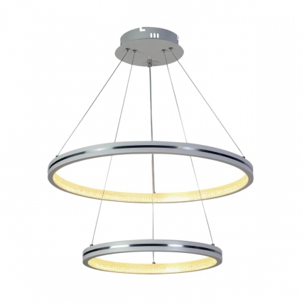 Подвесная светодиодная люстра Profit Light 6041/2 WHT для спальни площадью до 12-18 кв.м.,  в современном стиле
