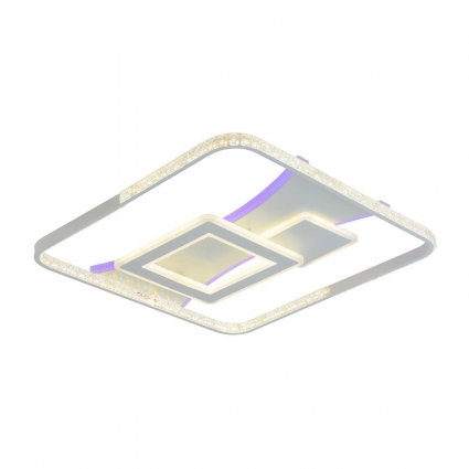 Потолочная светодиодная люстра Profit Light 8296 WHT для спальни площадью до 10-15 кв.м.,  в современном стиле