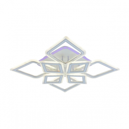 Потолочная светодиодная люстра Profit Light 8464/4+4A WHT для спальни площадью до 14-20 кв.м.,  в современном стиле