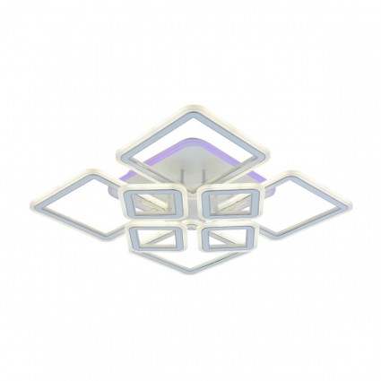 Потолочная светодиодная люстра Profit Light 8465/4+4A WHT для спальни площадью до 14-20 кв.м.,  в современном стиле