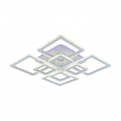 Потолочная светодиодная люстра Profit Light 8465/4+4B WHT для спальни площадью до 14-20 кв.м.,  в современном стиле