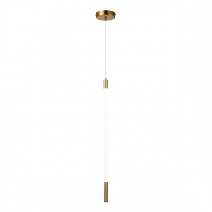 Подвесной светодиодный светильник Indigo FILATO 14008/1P Brassl V000051L для кафе и ресторанов площадью до 3 кв.м.