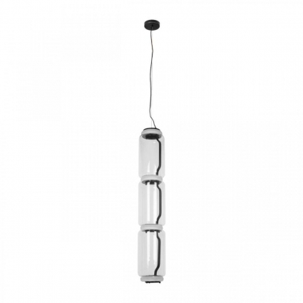 Подвесной светодиодный светильник Loft IT Noctambule 10194/L для спальни, цвет черный,  в стиле модерн