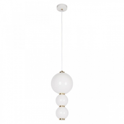 Подвесной светодиодный светильник Loft IT Pearls 10205/C для спальни, цвет белый,  в стиле модерн