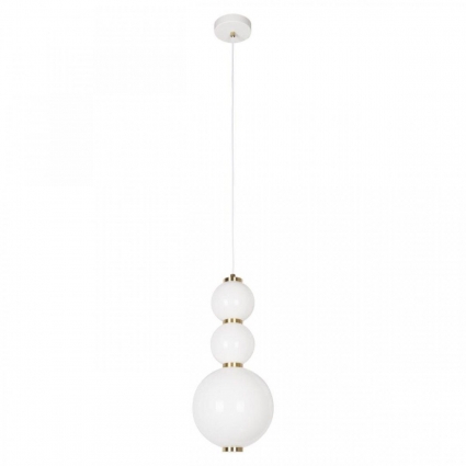 Подвесной светодиодный светильник Loft IT Pearls 10205/D для спальни, цвет белый,  в стиле модерн