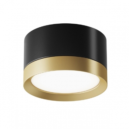 Потолочный светильник Maytoni Technical Hoop C086CL-GX53-SRD-BG для офиса, цвет черный,  в стиле Хай-тек
