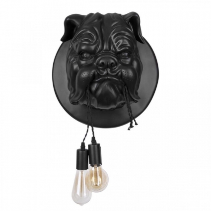 Настенный светильник Loft IT Bulldog 10177 Black для гостиной, цвет черный,  в стиле модерн