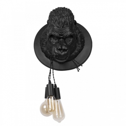 Настенный светильник Loft IT Gorilla 10178 Black для гостиной, цвет черный,  в стиле модерн
