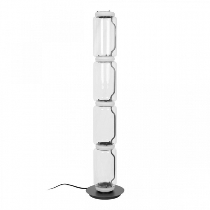 Торшер светодиодный Loft IT Noctambule 10194F/L для спальни, цвет черный,  в стиле модерн
