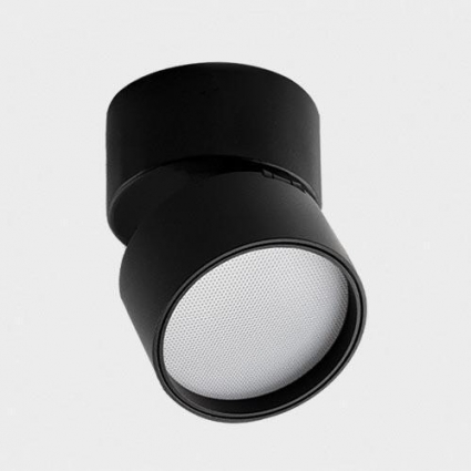 Светодиодный спот Italline IT02-005 black 4000K для ванной, цвет черный,  в современном стиле