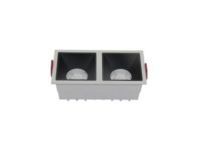 Встраиваемый светильник Maytoni Alfa LED DL043-02-15W4K-SQ-WB для офиса, цоколь LED,  в современном стиле