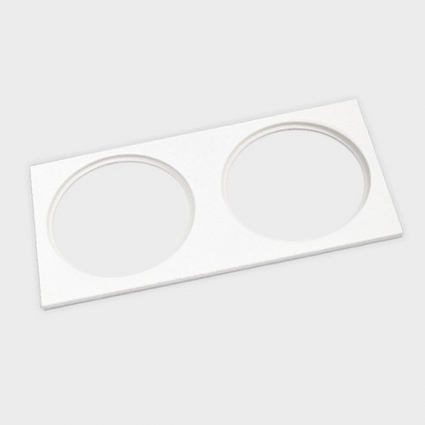 Рамка декоративная Italline IT08-8015 white, цвет белый,  в современном стиле