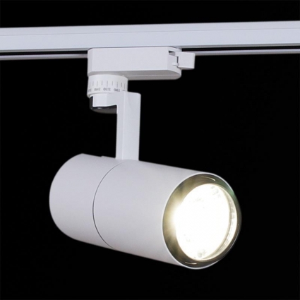 Трековый светильник Reluce 06720-9.3-001QY LED20W WT для магазина, цвет белый,  в современном стиле