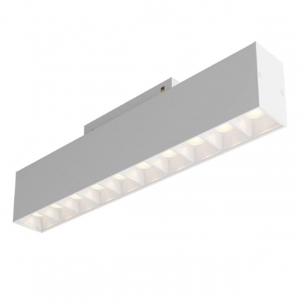 Трековый светодиодный светильник Maytoni Technica Points TR076-2-20W3K-W для гостиной площадью до 5 кв.м.,  в стиле Хай-тек