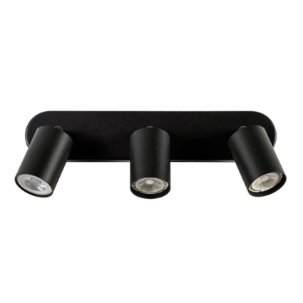 Спот Arte Lamp Aquarius A3226PL-3BK для прихожей площадью до 6 кв.м., цвет черный,  в современном стиле
