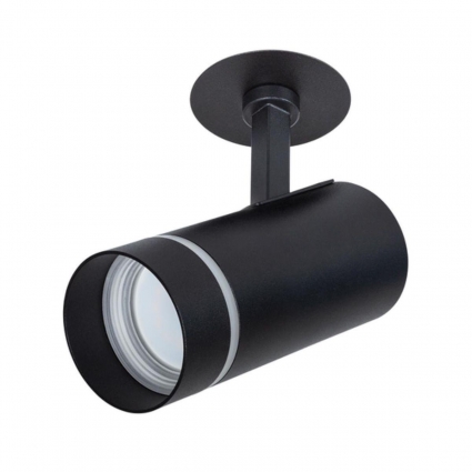 Встраиваемый спот Arte Lamp Nahn A3221PL-1BK для гостиной, цвет черный,  в современном стиле