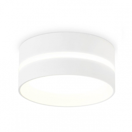 Накладной светильник Ambrella light SWH/FR белый песок/белый матовый TN5388, цвет белый,  в стиле Хай-тек