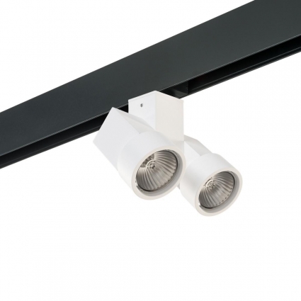 Трековый светильник Lightstar Illumo X2 (595027+051036) PRO051036 для экспозиции, цвет черный,  в стиле Хай-тек