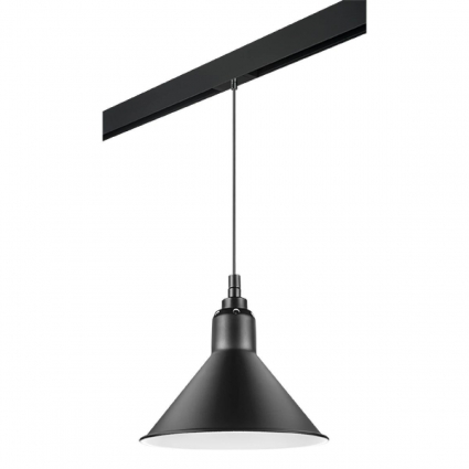 Трековый светильник Lightstar Loft (765027+595007) PRO765027 для кухни, цвет черный,  в стиле лофт