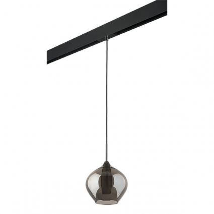 Трековый светильник Lightstar Pentola (803047+595007) PRO803047 для кухни, цвет хром,  в стиле арт-деко