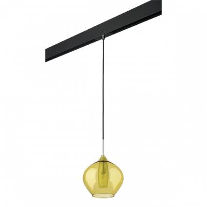 Трековый светильник Lightstar Pentola (803048+595007) PRO803048 для кухни, цвет хром,  в стиле арт-деко