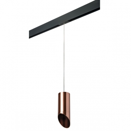 Трековый светильник Lightstar Rullo (214430+595857+201430) PRORP43030 для кухни, цвет медь,  в стиле Хай-тек