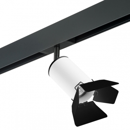 Трековый светильник Lightstar Rullo (214436+595057+202437) PRO436437 для экспозиции, цвет белый,  в стиле Хай-тек