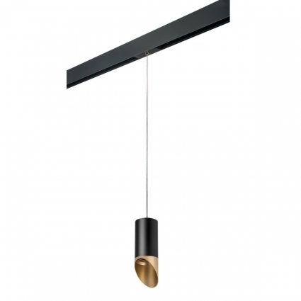 Трековый светильник Lightstar Rullo (214437+595857+201440) PRORP437140 для кухни, цвет черный,  в стиле Хай-тек