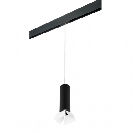 Трековый светильник Lightstar Rullo (214497+595857+202436) PRORP497436 для кухни, цвет черный,  в стиле Хай-тек